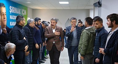 Şırnaklı ailelerden başkan Yarka'ya destek