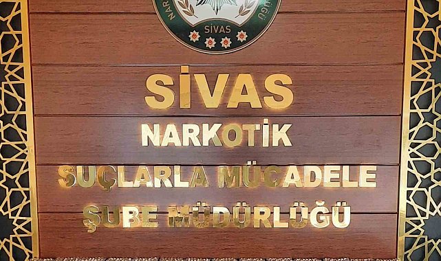 Sivas'ta 2 bin 968 adet uyuşturucu hap ele geçirildi