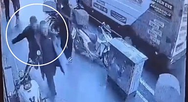 Sokakta husumetlisinin kafasına taşla vuran zanlı tutuklandı