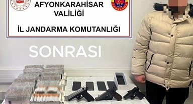 Sosyal medya ilanı ile tabanca satışına jandarma izin vermedi