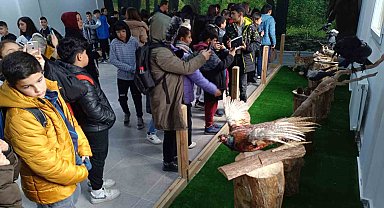 Spil Milli Parkı en kalabalık grubunu ağırladı