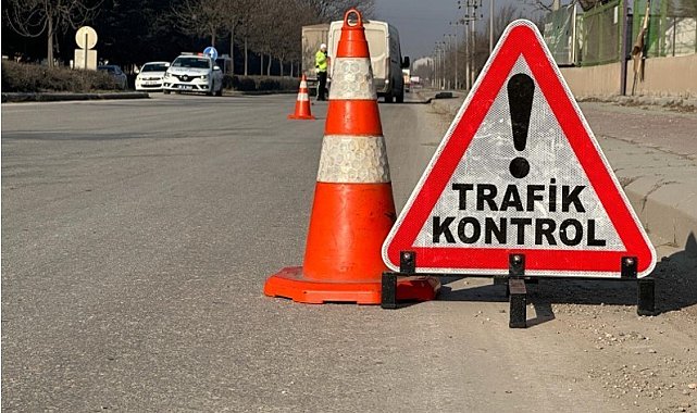 Şubat ayında Eskişehir'de 98 bin 530 araç denetlenirken 827 araç trafikten men edildi