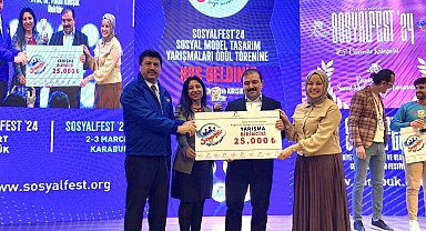 SUBÜ, Sosyalfest 2024'ten birincilikle döndü