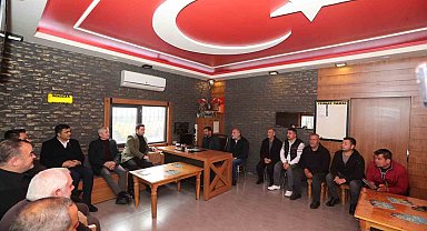 Tahmazoğlu taksicilerle biraraya geldi