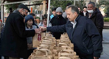 Talas'ta 'Biz Pişirelim Siz Ulaştırın' bu yıl da devam ediyor