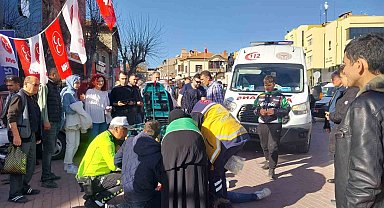 Tavşanlı'da motosiklet kazası: 1 yaralı