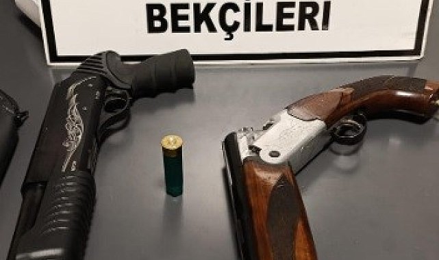 Tavşanlı'da pompalı tüfek ele geçirildi
