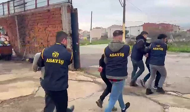 Tekirdağ'da 41 kişi tutuklandı