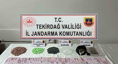 Tekirdağ'da 9 kişi uyuşturucudan yakalandı