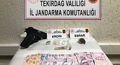 Tekirdağ'da jandarma uyuşturucuya geçit vermiyor: 13 gözaltı