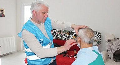Tekkeköy Belediyesi'nden 'evde kuaför' hizmeti