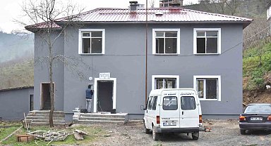 Tekkeköy'de Yeniköy Köy Konağı çalışmalarında sona gelindi