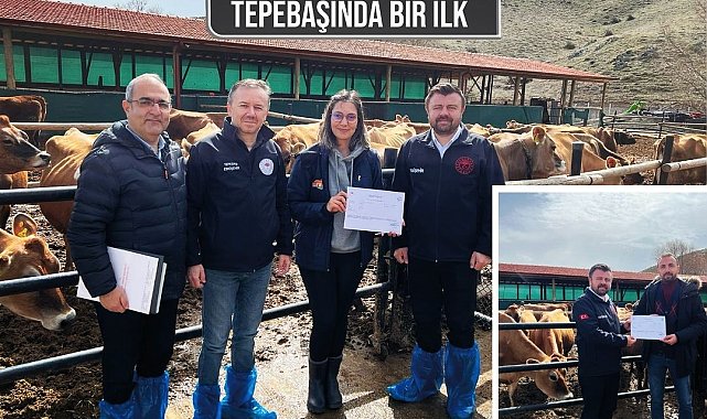Tepebaşı'nda bir çiftlik Avrupa Birliği onaylı sertifikasını aldı