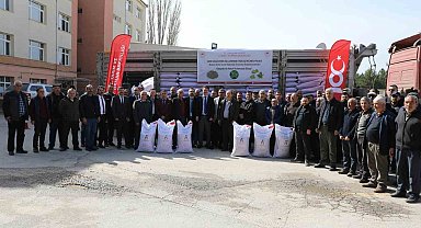 Tepebaşı'nda nohut üreticilerine tohumluk desteği