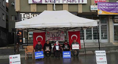 Terör mağduru ailelerin evlat çığlığı Muş'ta yükseldi
