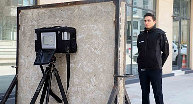 Terörle mücadelede kullanılan "Duvar Arkası Radar" itfaiyenin de envanterinde