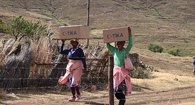 TİKA Afrika'nın güneyindeki Lesotho'da Ramazan'ın bereketini paylaşıyor