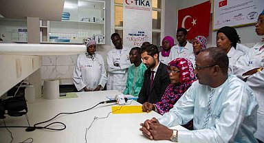 TİKA Çad'da 'biyokimya laboratuvarı' kurulmasına destek verdi