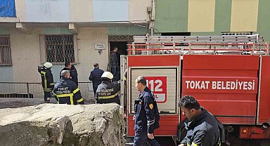 Tokat'ta elektrikli bisiklet yangına neden oldu