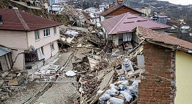 Tokat'ta Günebakan köyündeki heyelan afeti için 1 Milyon 188 Bin TL acil yardım aktarıldı