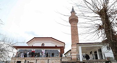 Tokat'ta yeniden inşa edilen Horuç Cami ibadete açıldı