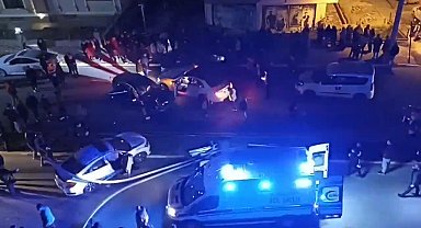 Turhal'da 3 araç birbirine girdi: 5 yaralı