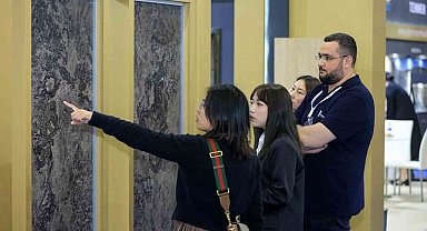 Türk Doğal taş ihracatçıları Çin'den başarıyla döndü
