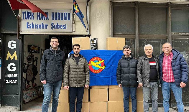 Türk Hava Kurumu'ndan depremzedelere Ramazan Kolisi yardımı