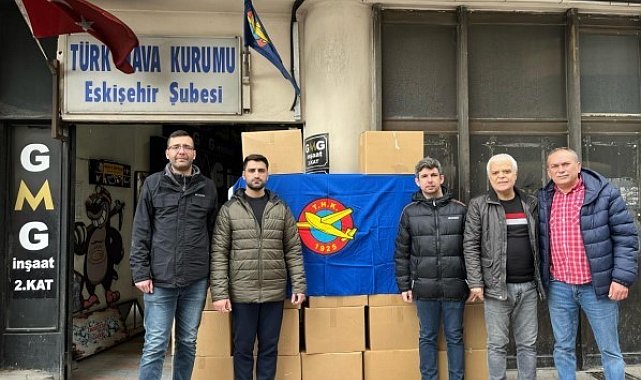 Türk Hava Kurumu'ndan Hataylı ailelere destek