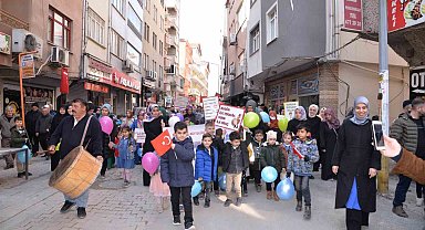 Türkeli'de "Ramazan Karşılama Yürüyüşü"