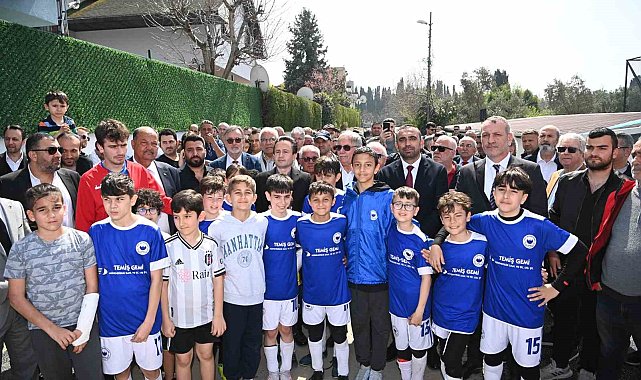 Tuzla Belediyesi, Sahil Spor Tesisi'ni hizmete açtı