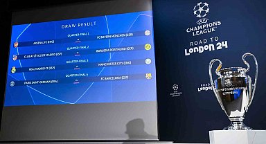 UEFA Şampiyonlar Ligi'nde çeyrek final ve yarı final eşleşmeleri belli oldu