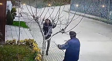 Uludağ'ın eteklerindeki villada dehşet anları...Bir kişi öldü, yaralı bahçıvan alevler içinde böyle villadan çıktı
