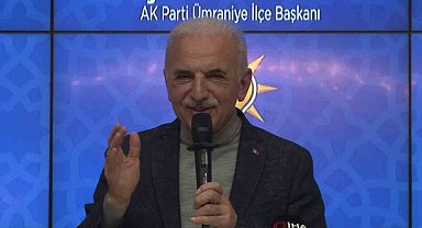 Ümraniye Belediye Başkanı İsmet Yıldırım: "İstanbul'u iş bilmezlerden geri alıp hizmete yeniden devam diyeceğiz"