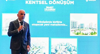 Ümraniye'de Başkan İsmet Yıldırım kentsel dönüşüm proje alanını tanıttı