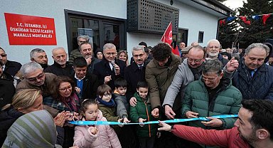 Üsküdar'da İcadiye Mahallesi Muhtarlığı yenilendi