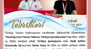 Vali Ergün'den Uşaklı sporculara tebrik