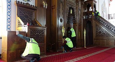Van'da camiler Ramazan ayına hazırlanıyor