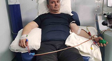 Verdiği bir kan sonrası bir hastaya umut oldu