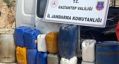 Yakıt tankerinden mazot çalan hırsızlara suçüstü
