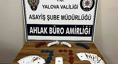 Yalova'da 19 kişiye 122 bin lira kumar cezası