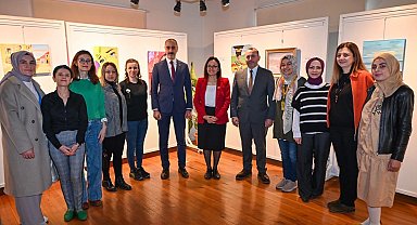 Yalova'da sağlıkçılar adeta ressamlara taş çıkardı