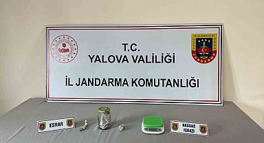 Yalova'da uyuşturucu operasyonu: 1 gözaltı