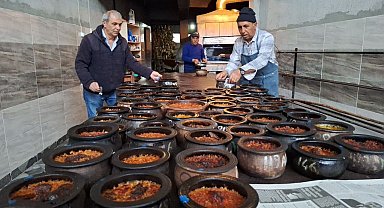 Yapımı 8 saat sürüyor, hazır olunca kaleden davul çalınıyor