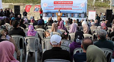 Yaşariye - Mustafa Dede Aile Sağlığı Merkezinin temeli törenle atıldı