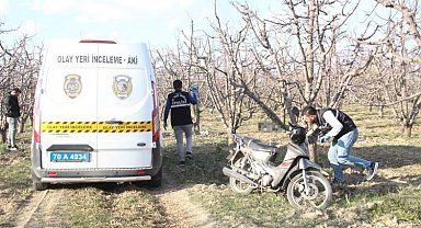 Yaşlı adam elma bahçesinde ölü bulundu
