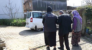 Yaşlı çiftin hayatını değiştiren destek