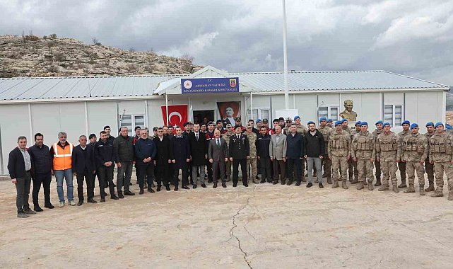Yeni konut alanına jandarma karakolu kuruldu