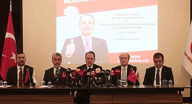Yeniden Refah Partisi Genel Başkanı Erbakan: "Yüzde 20 oy alacağız"
