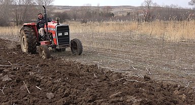 Yozgat'ta kış kuraklığı çiftçiyi endişelendiriyor